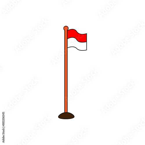 Indonesian Flag Decoration