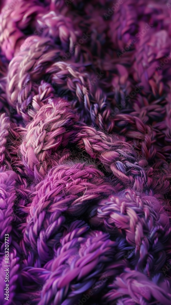 Textile Pattern with Knitted Loops and Woven Folds for Fashion Design Generative AI Textile Pattern with Knitted Loops and Woven Folds for Fashion Design Generative AI