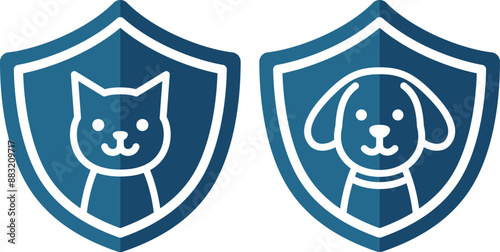ペット保険のアイコン（Pet insurance icon）