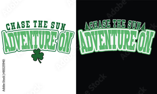 Adventure t-shirt design. Vector graphic for t shirt and other uses.