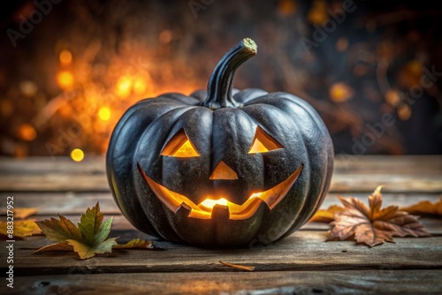 halloween day black pumpkin 