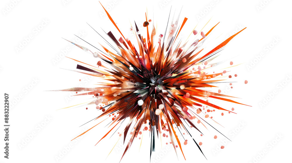 Fireworks on transparent background Fireworks on transparent background