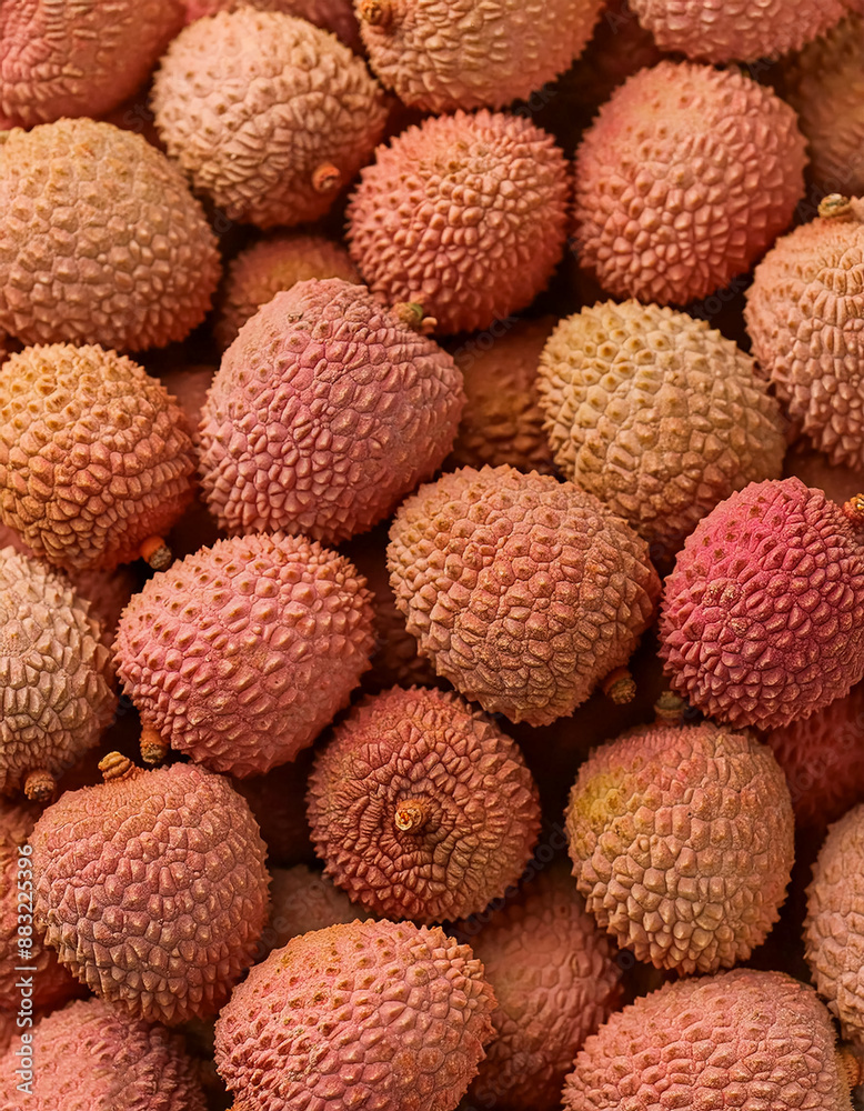 Fresh lychee fruit. Pattern texture background. Fresh lychee fruit. Pattern texture background.