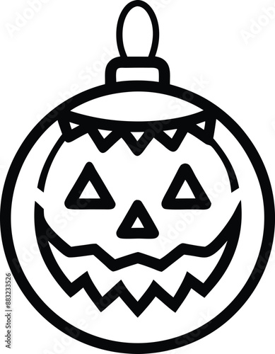 hallowen ornament illustration. oliday, halloween, october, scary, horror, pumpkin,happy halloween,halloween background