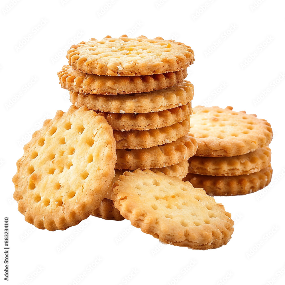 Butter cookies biscuit with wheat