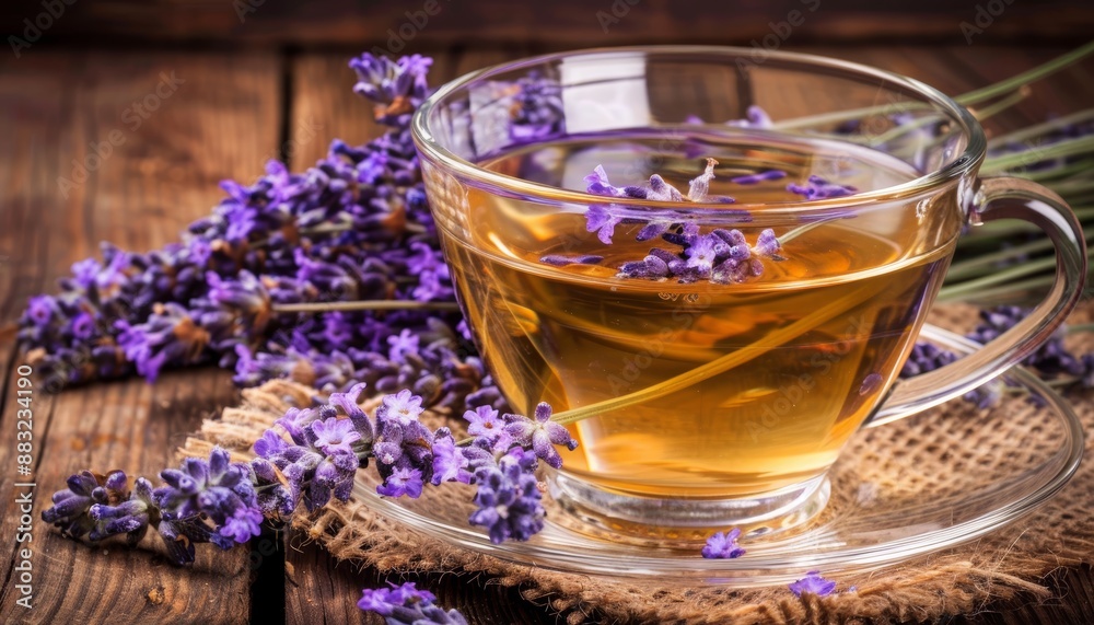 Relaxing with a Cup of Herbal Tea Generative AI Relaxing with a Cup of Herbal Tea Generative AI