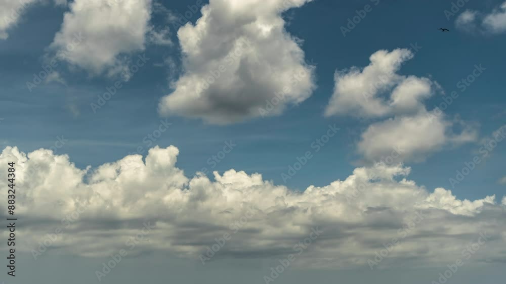 Time-lapse with partly cloudy sky Time-lapse with partly cloudy sky