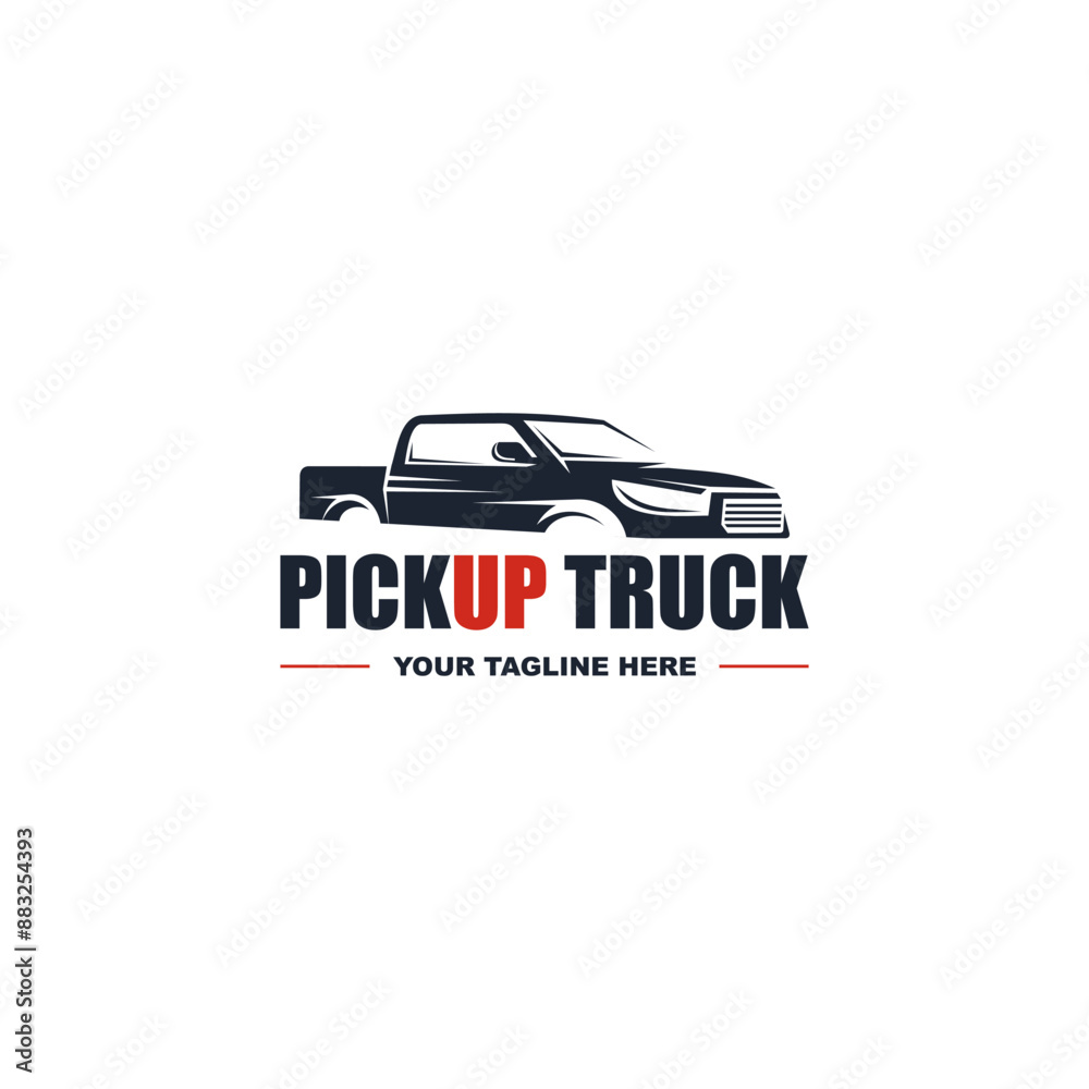 Pick up truck, truck logo template. Suitable for your design need, logo, illustration, animation, etc. Pick up truck, truck logo template. Suitable for your design need, logo, illustration, animation, etc.