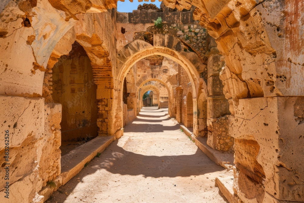 Inside the rock-hewn churches of Lalibela, Ethiopia. Beautiful simple AI generated image in 4K, unique. Inside the rock-hewn churches of Lalibela, Ethiopia. Beautiful simple AI generated image in 4K, unique.