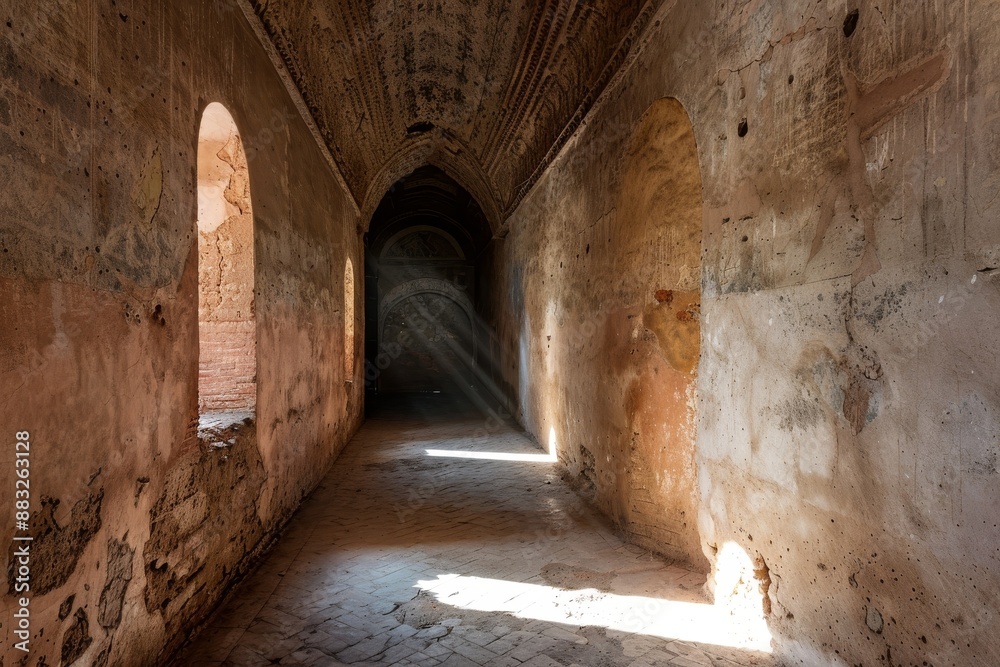 Inside the rock-hewn churches of Lalibela, Ethiopia. Beautiful simple AI generated image in 4K, unique. Inside the rock-hewn churches of Lalibela, Ethiopia. Beautiful simple AI generated image in 4K, unique.