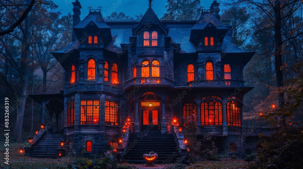 Haunted Mansion in the Woods. Haunted Mansion in the Woods.