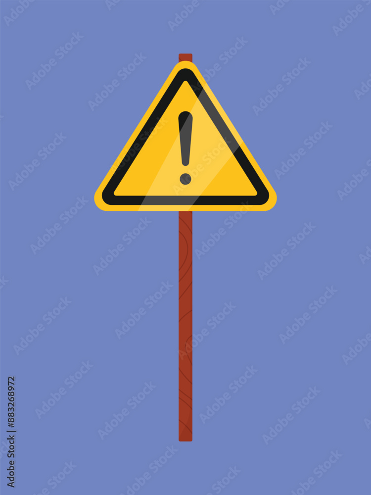 Alert sign icon vector. Alert street sign vector. Street alert sign vector attention sign icon Alert sign icon vector. Alert street sign vector. Street alert sign vector attention sign icon