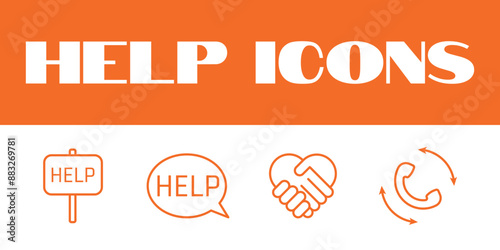 Help icon vector. Helping love vector icons. support icon