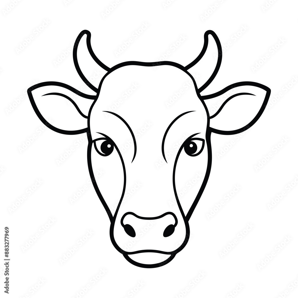 Cow Silhouette Vector Illustration
Cow Silhouette Vector Illustration