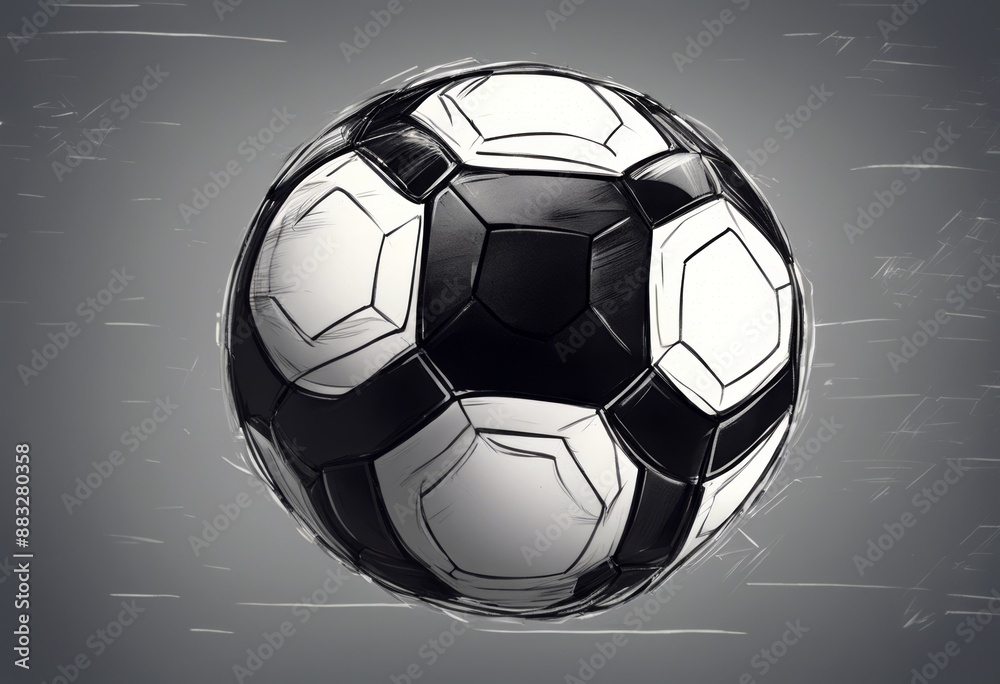 Naklejka premium premiere foot football icon logotype sport object match xagon league goal clipart drawing simple design spain hand drawn futsal play equipment soccer book art colouring black and white white template