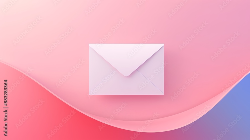 Soft gradient background with professional email marketing setup, showcasing customer engagement, flat design illustration, high-resolution photo, realistic photo, cinematography Soft gradient background with professional email marketing setup, showcasing customer engagement, flat design illustration, high-resolution photo, realistic photo, cinematography