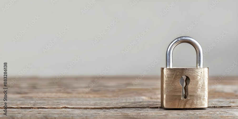 Fototapeta premium Promote secure access with digital security apps and privacy tools. Concept Security Apps, Privacy Tools, Digital Safety, Secure Access, Online Protection
