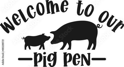 Pink Quote Graphic Logo