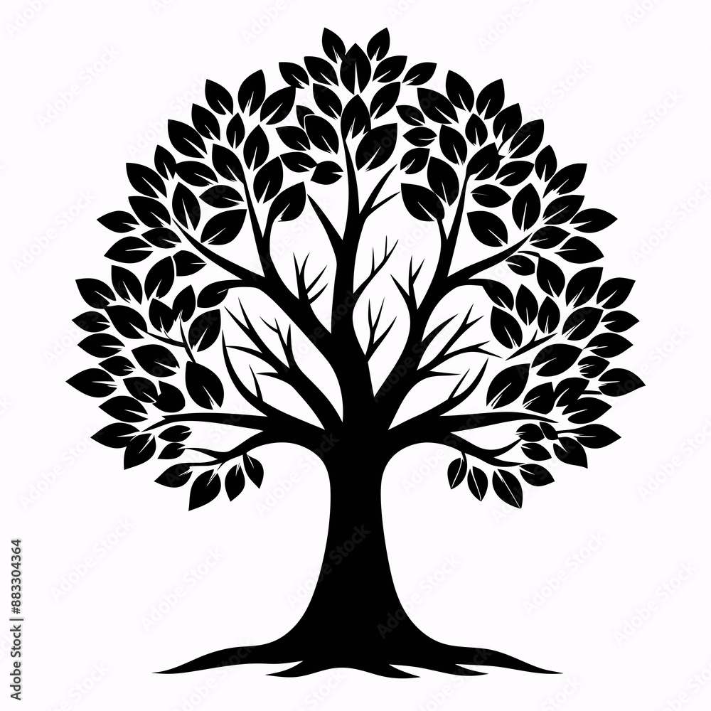 Obraz premium tree with roots