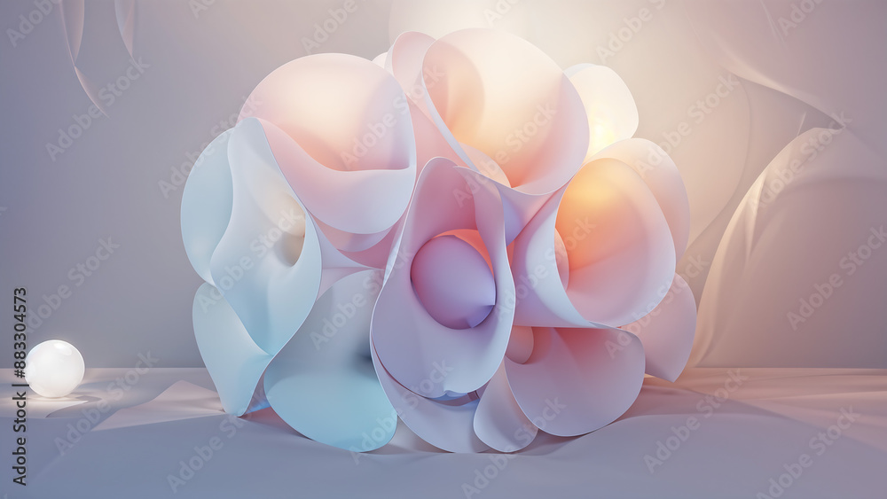 abstract art flower image abstract art flower image