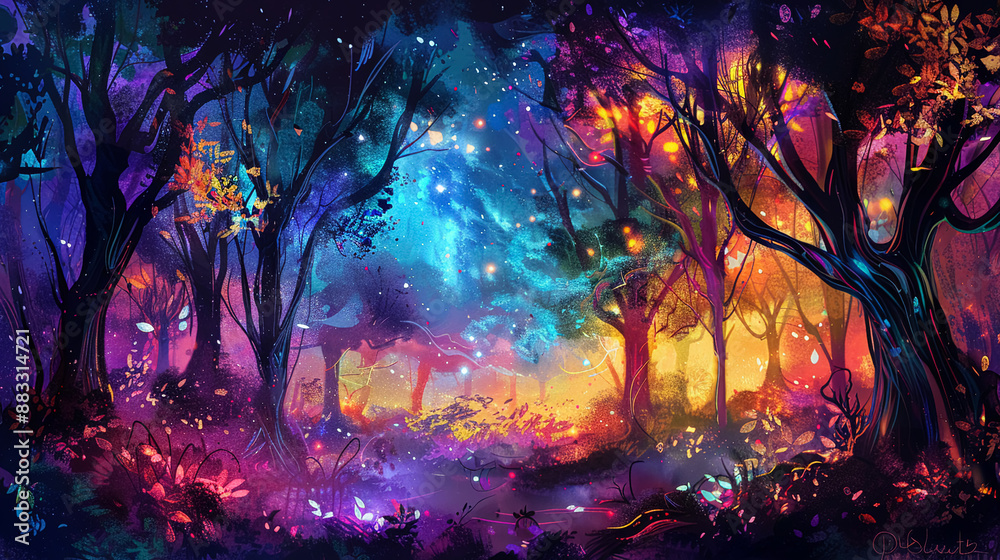 Abstract painting of a vibrant soundscape, colors and shapes representing music, dynamic compositionHighly detailed , 8K Abstract painting of a vibrant soundscape, colors and shapes representing music, dynamic compositionHighly detailed , 8K