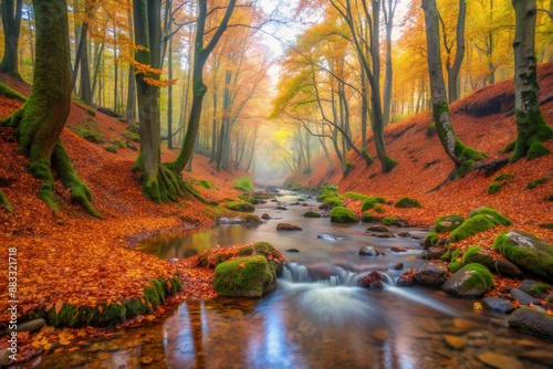 Autumn in the forest