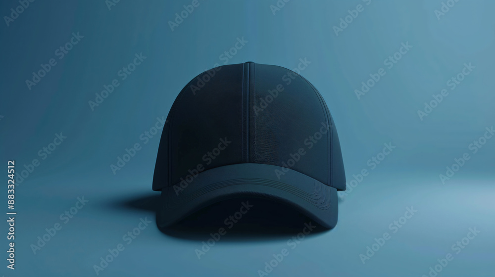 Blank cap, clean background, mockup for the concept Blank cap, clean background, mockup for the concept