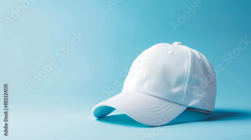 Blank cap, clean background, mockup for the concept photo