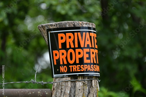 Private Property Sign