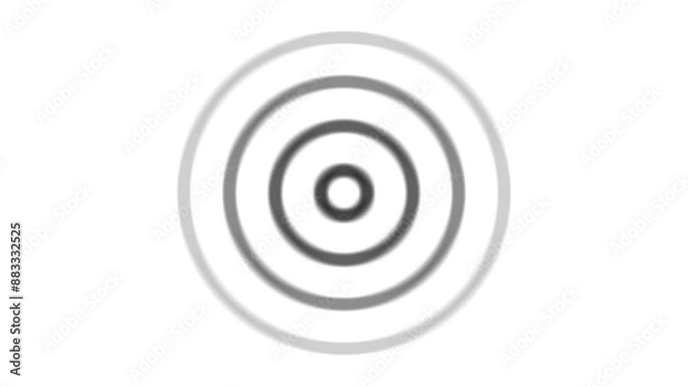 Radio wave signal technology animation. Radio wave signal technology animation.
