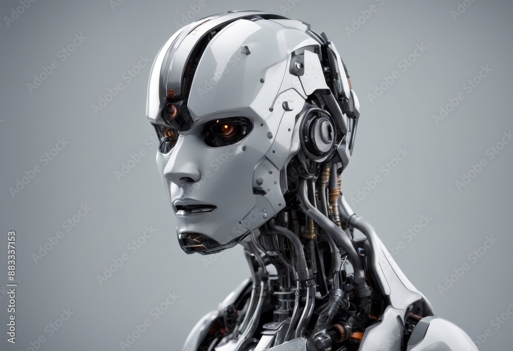 gray brain cybernetic olated beautiful ai stylish android different armored fiction robot angles cyborg droid background metal mechanical olated concept soldier bot digital body computer render glos gray brain cybernetic olated beautiful ai stylish android different armored fiction robot angles cyborg droid background metal mechanical olated concept soldier bot digital body computer render glos