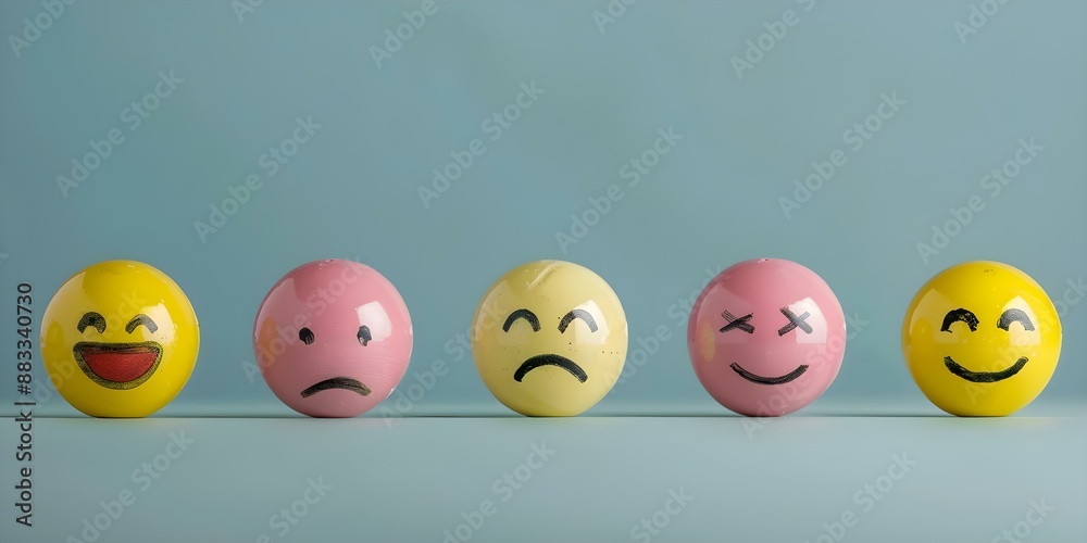 Abstract emoticons convey social emotions representing bipolar disorder in social design. Concept Bipolar disorder, Abstract Emoticons, Social Emotions, Design Concept Abstract emoticons convey social emotions representing bipolar disorder in social design. Concept Bipolar disorder, Abstract Emoticons, Social Emotions, Design Concept