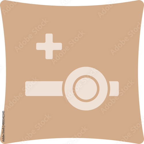 Head Mirror Glyph Art Box Icon