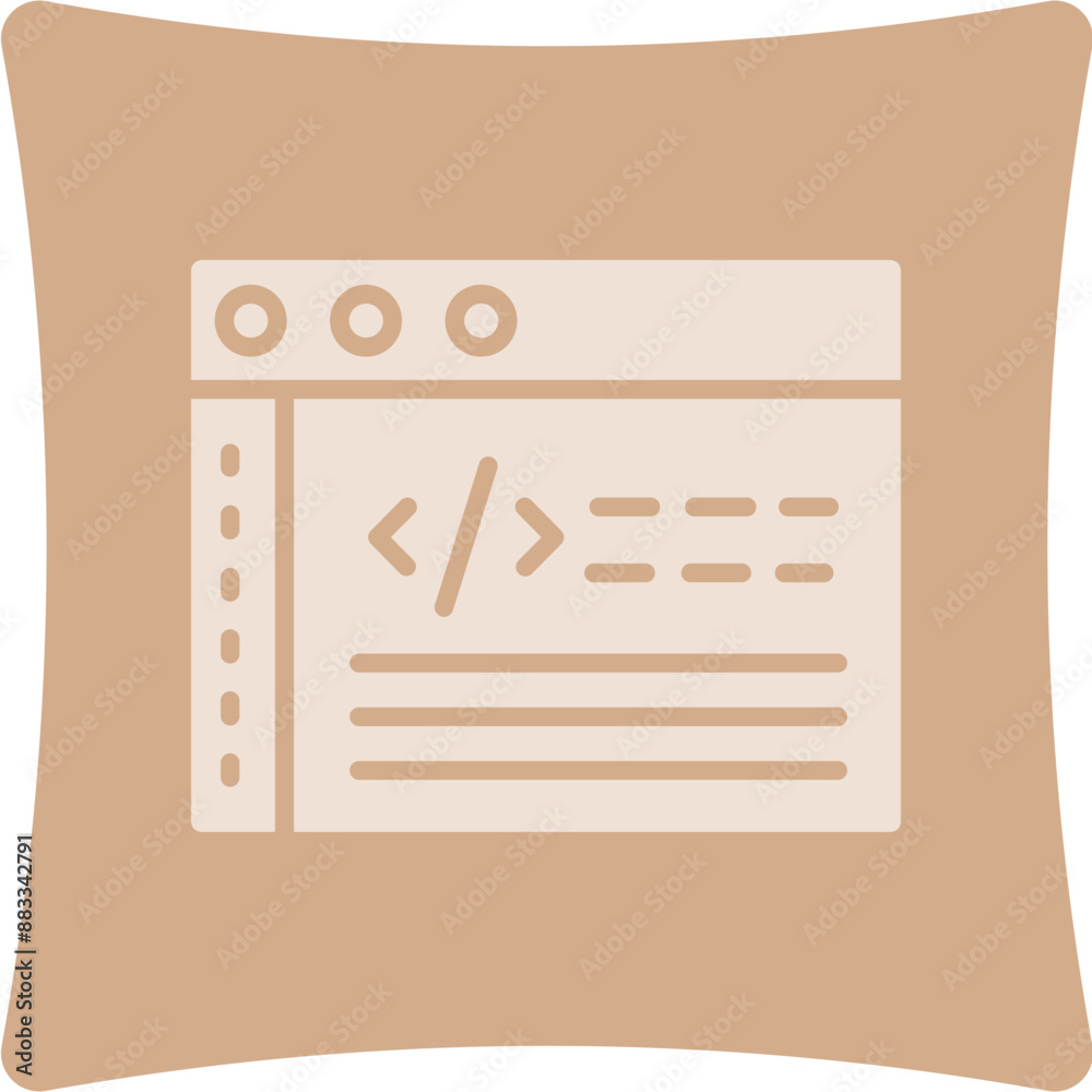 Developing Glyph Art Box Icon Developing Glyph Art Box Icon