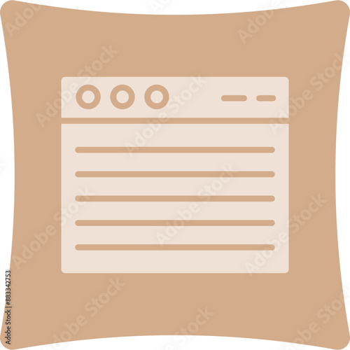 Stories Glyph Art Box Icon