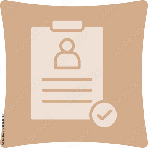 Registration Glyph Art Box Icon