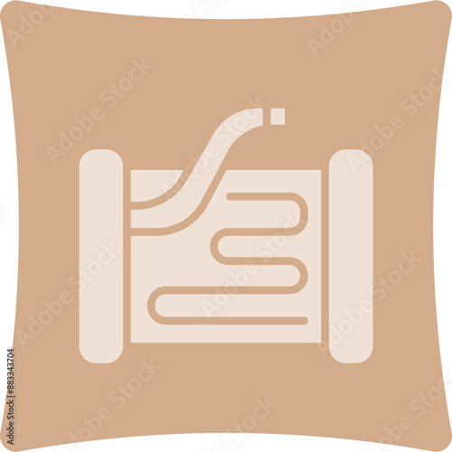 Evaporator Glyph Art Box Icon