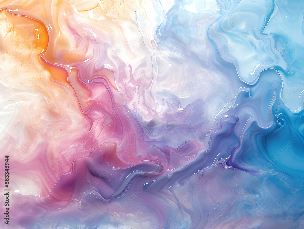 Obraz premium Fluid Art