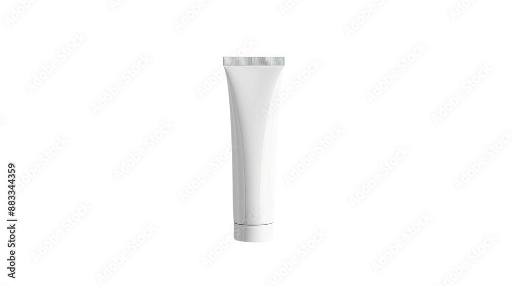 Blank tube on a transparent background Blank tube on a transparent background