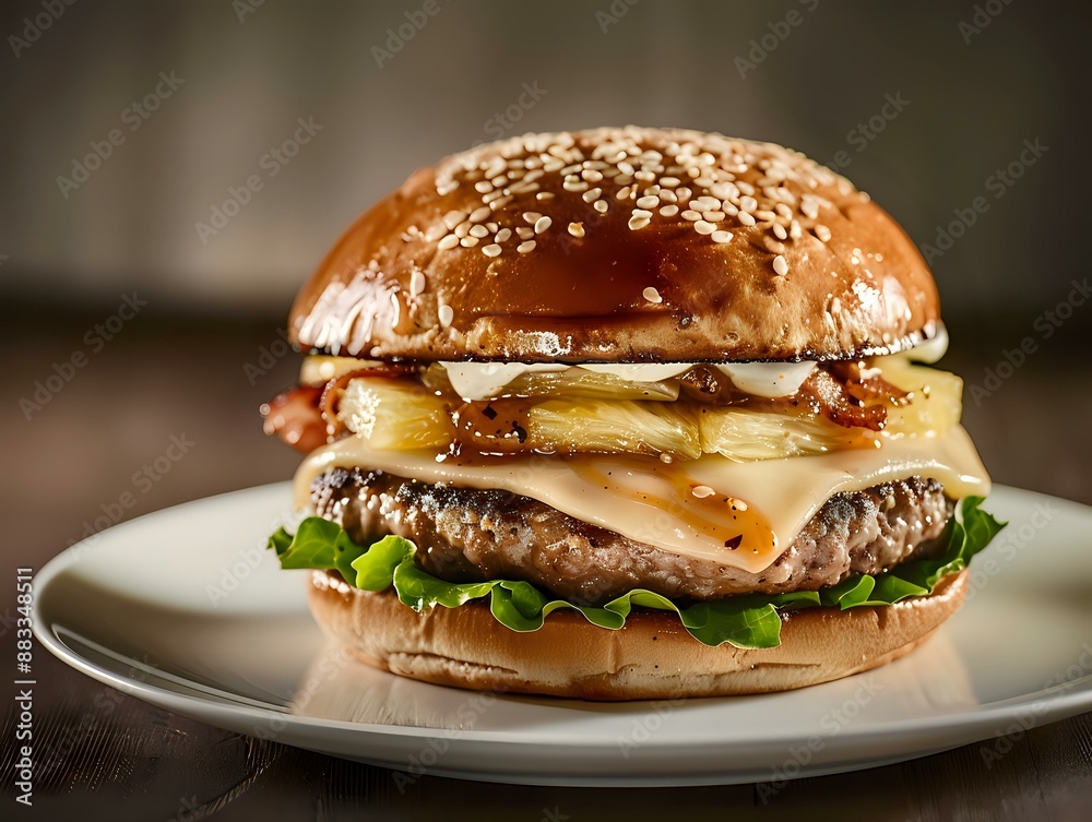 Juicy Patty with Chipotle Mayonnaise Drizzle Juicy Patty with Chipotle Mayonnaise Drizzle