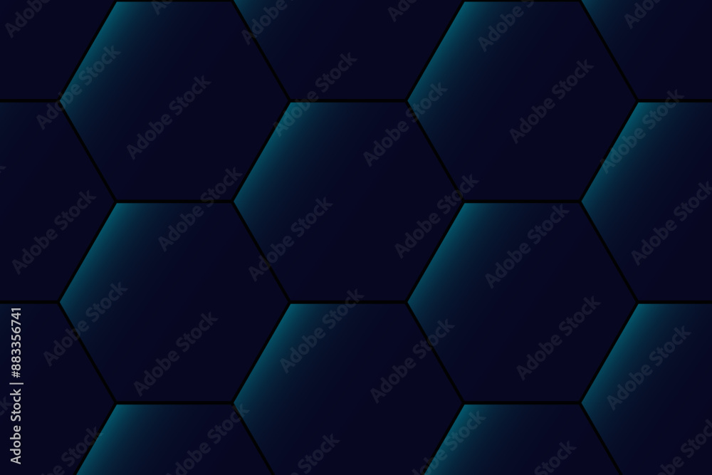 Blue cells pattern background. Dark hexagon grid texture. Dark blue background. Blue cells pattern background. Dark hexagon grid texture. Dark blue background.