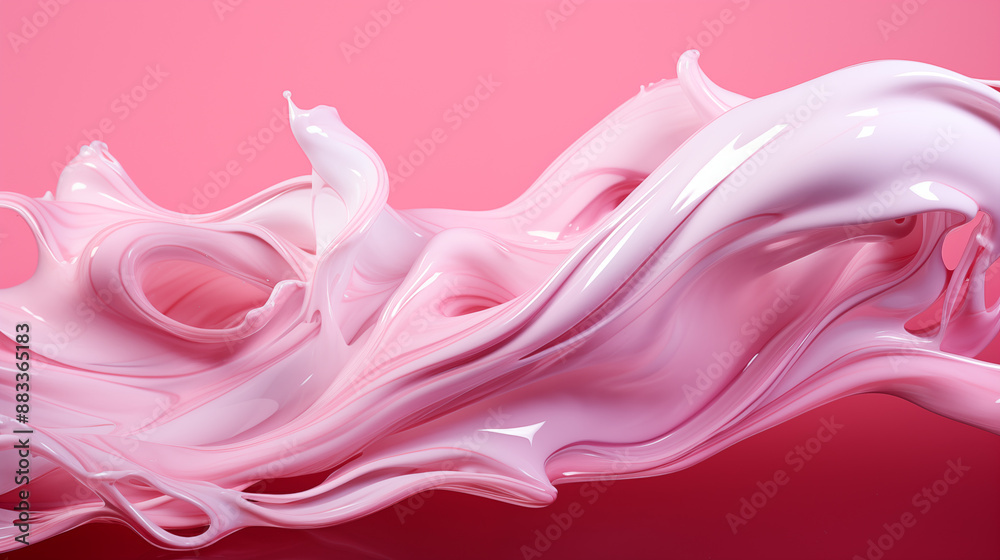 White Flowing Paint on Pink Background, Abstract Image, Texture, Pattern Background, Wallpaper, Smartphone Cover and Screen, Cell Phone, Computer, Laptop, 9:16 and 16:9 Format White Flowing Paint on Pink Background, Abstract Image, Texture, Pattern Background, Wallpaper, Smartphone Cover and Screen, Cell Phone, Computer, Laptop, 9:16 and 16:9 Format