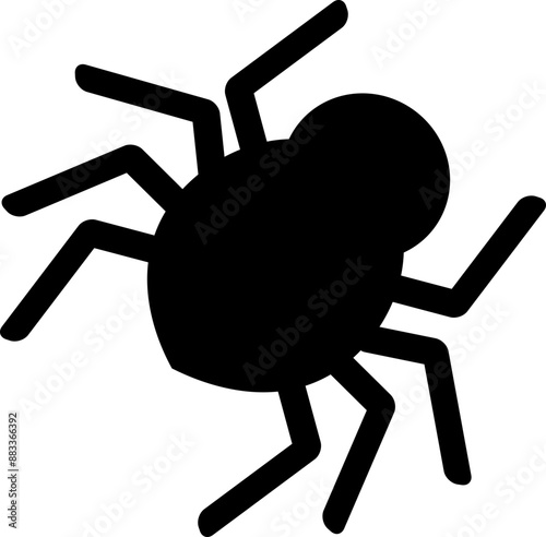 Spider Graphic Illustration 