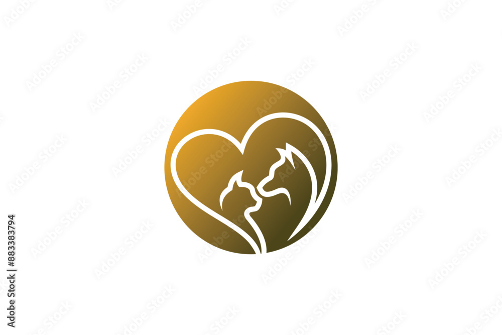 pet lovers with dog and cat design concept pet lovers with dog and cat design concept