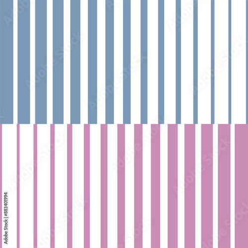 Geometric artwork pattern with vertical columns rectangles and trapezoids, rhythmic design