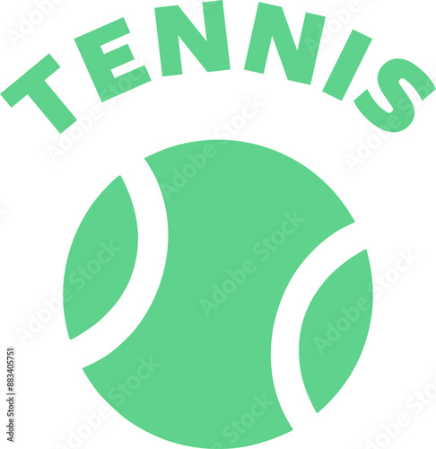 Tennis Ball Graphic Design 