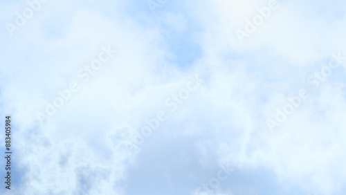 Isolate realistic white and light blue fog and clouds on transparent backgrounds specials effect 3d render png