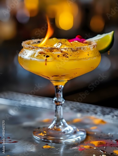 Fiery Fieri Sunset Libation photo