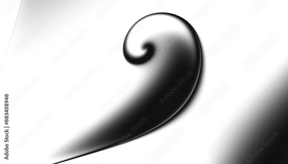 Blurred transparent gradient background. Elegant black wavy line on Transparent png overlay background Blurred transparent gradient background. Elegant black wavy line on Transparent png overlay background