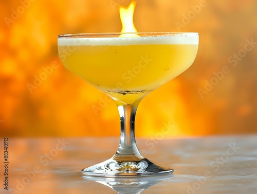 Vibrant Sunset Libation photo